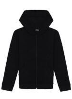 Cozy Fleece ZIP Hoodie – Black