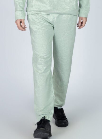 Cozy Fleece SweatPant Green Melange