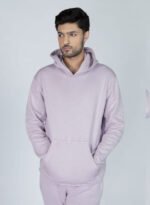 Cozy Fleece Hoodie – Orchid Bloom